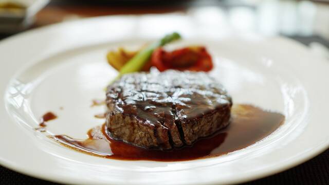 Plat de restaurant