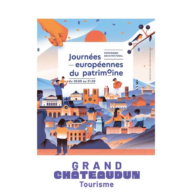 Affiche Journées Européennes du Patrimoine 2025