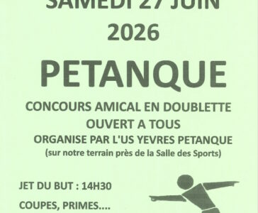 Concours de Pétanque