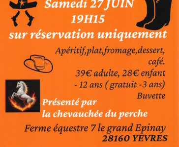 Soirée dîner - spectacle équestre