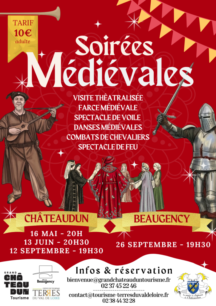 Affiche soirées médiévales